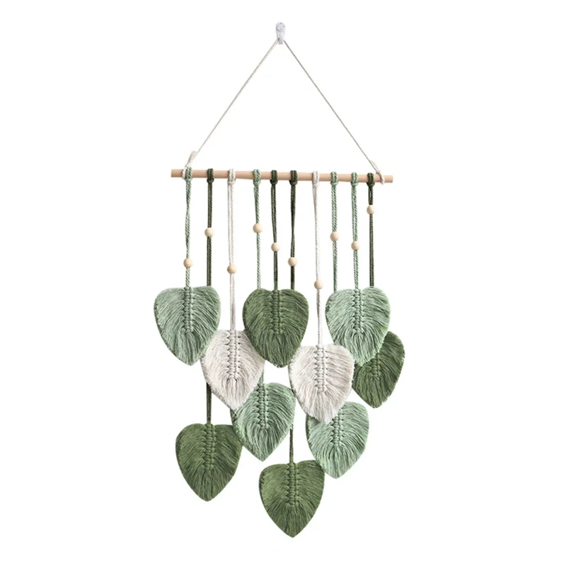 Leaf Macrame Wall Hanging Decor