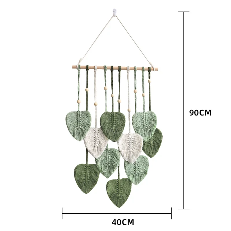 Leaf Macrame Wall Hanging Decor